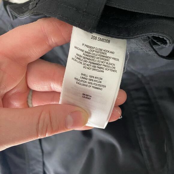 Columbia Men’s Black Insulated Multiple Pockets Adjustable Snow Ski Pants Large - Picture 7 of 8